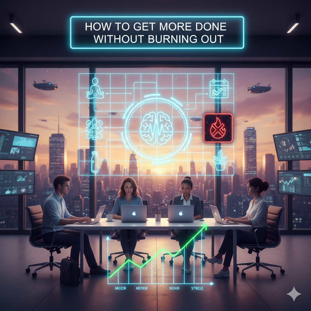 How to Get More Done Without Burning Out
