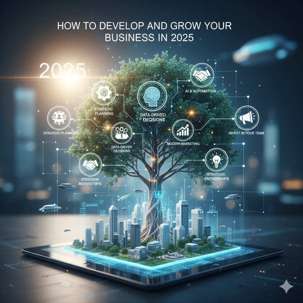 How to Develop and Grow Your Business in 2025