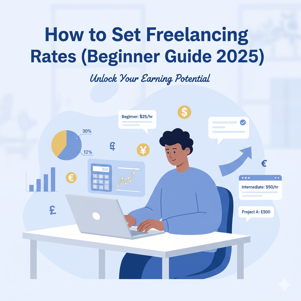 How to Set Your Freelancing Rates as a Beginner (2025 Guide )