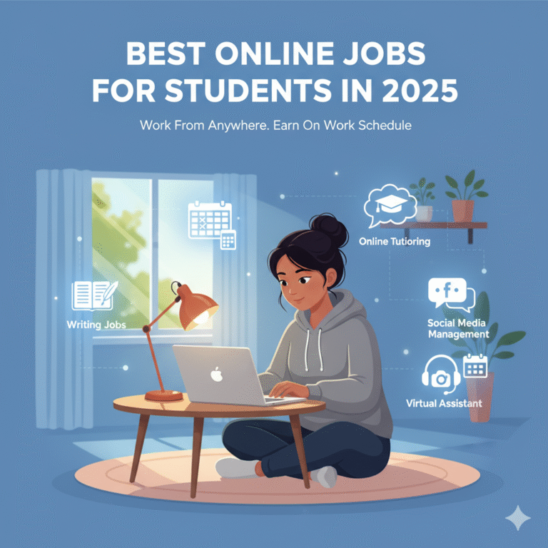 Best Online Jobs for Students to Earn From Home in 2025