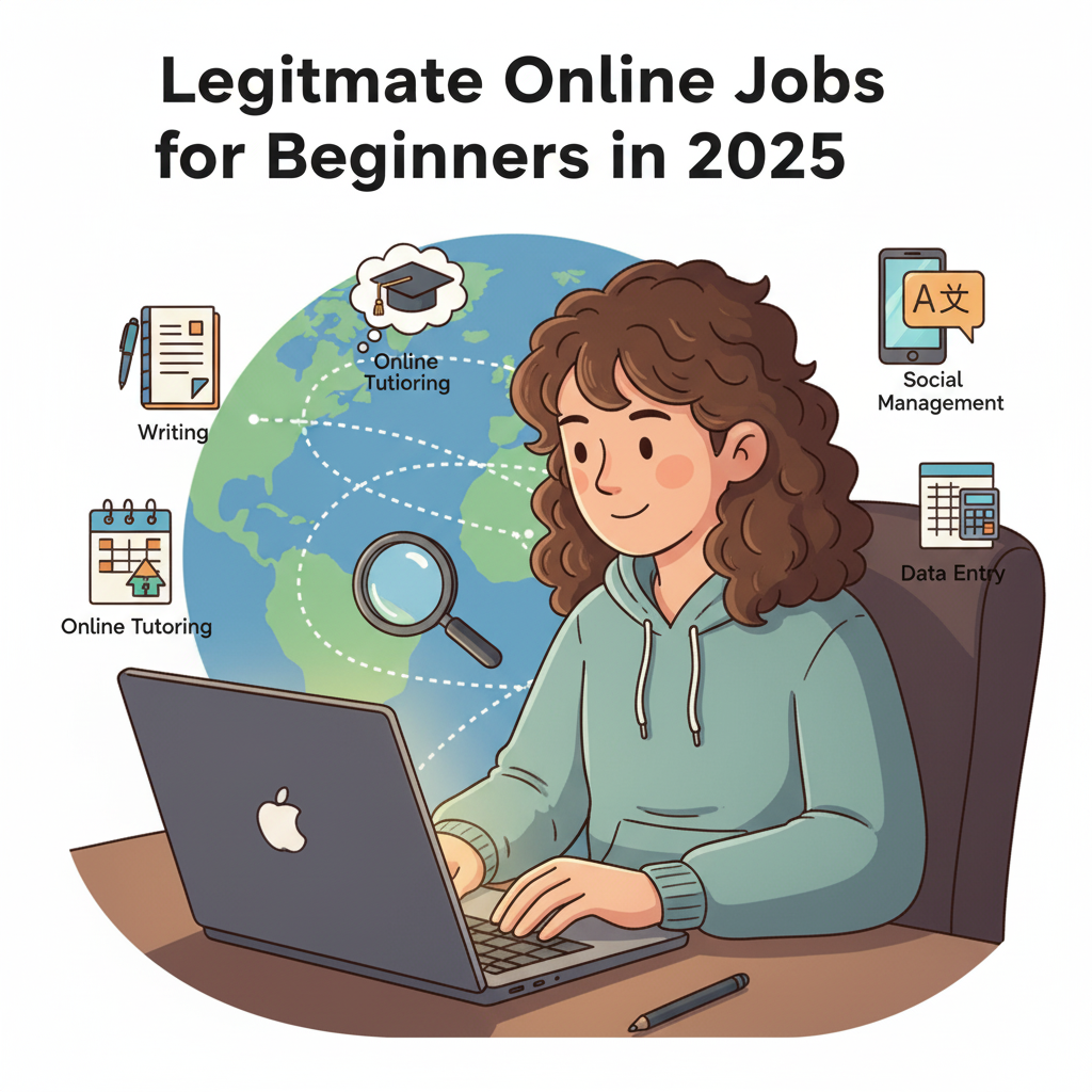 Legitimate Online Jobs for Beginners in 2025