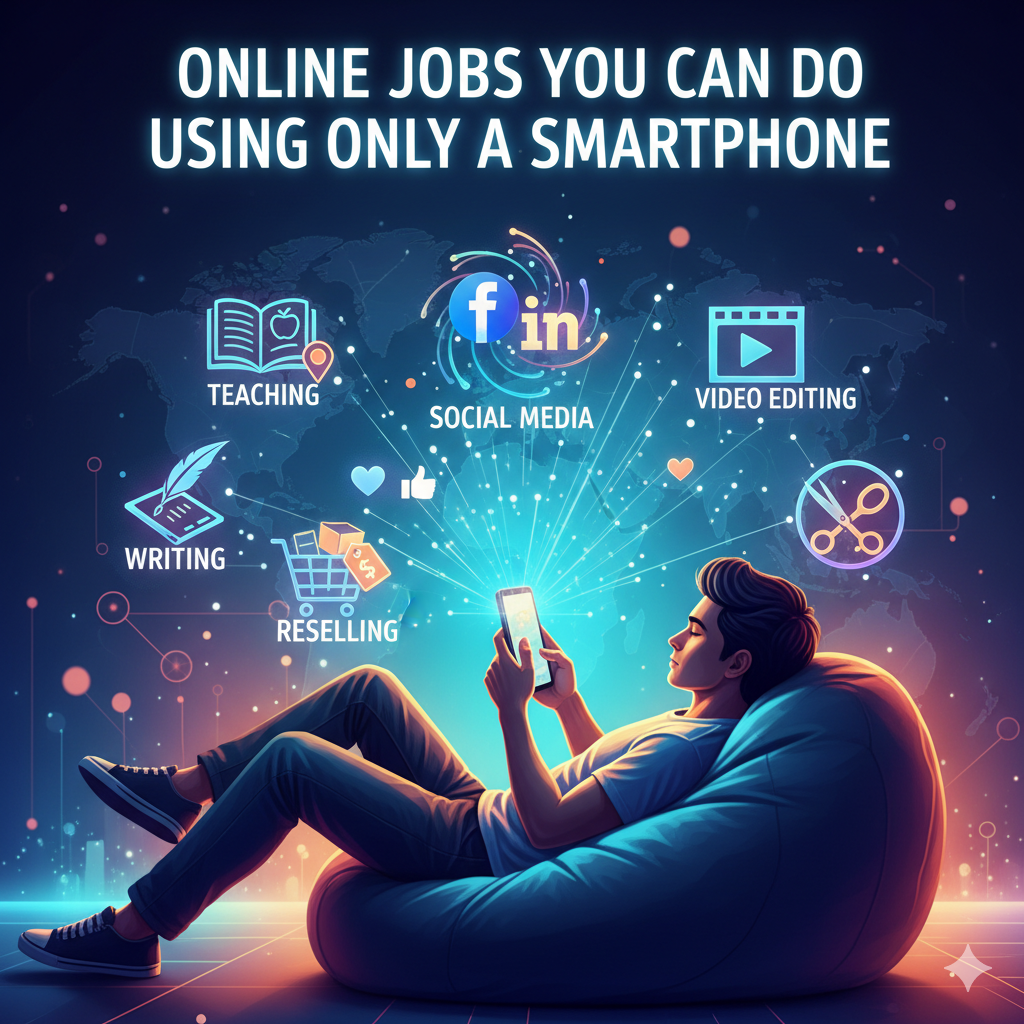 Top 5 High-Paying Online Jobs You Can Start from Your Smartphone
