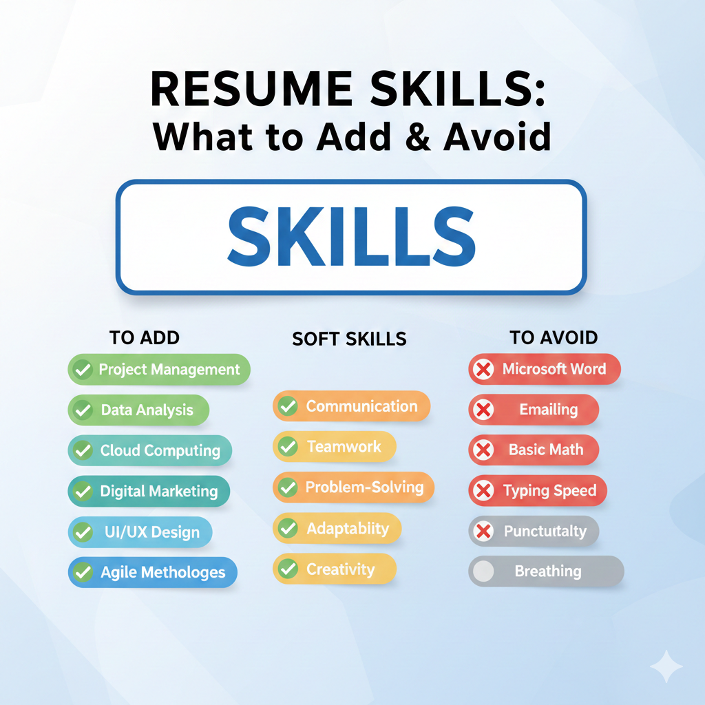 Resume Skills Section: What to Add & What to Avoid in 2025”