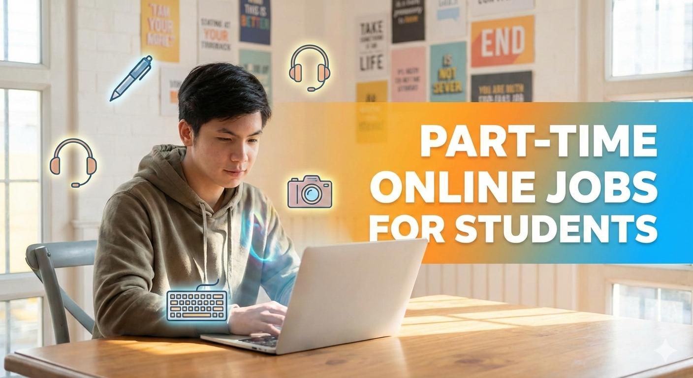 Part-Time Online Jobs for Students Without Experience