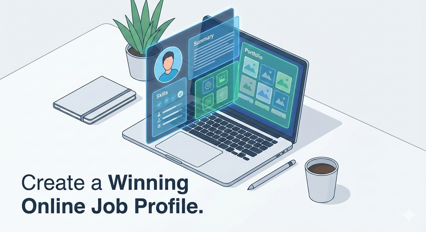 How to Create a Professional Online Job Profile That Gets Hired