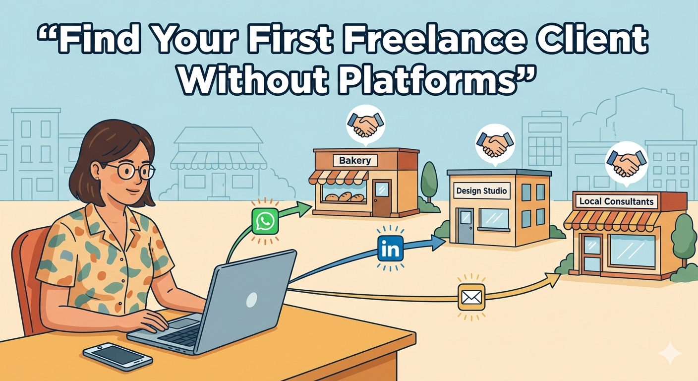 How to Find Your First Freelance Client Without Any Platform
