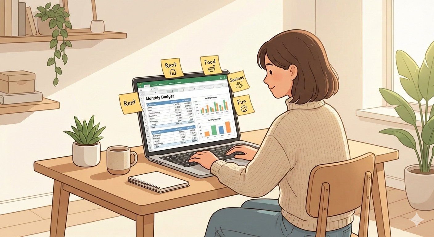How to Create a Monthly Budget That Actually Works (Step-by-Step Guide for 2025)