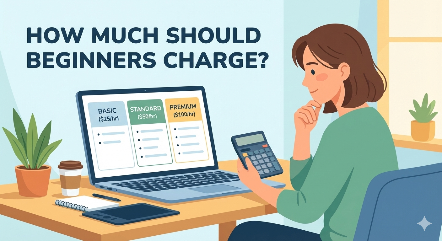 How Much Should You Charge as a Beginner Freelancer?